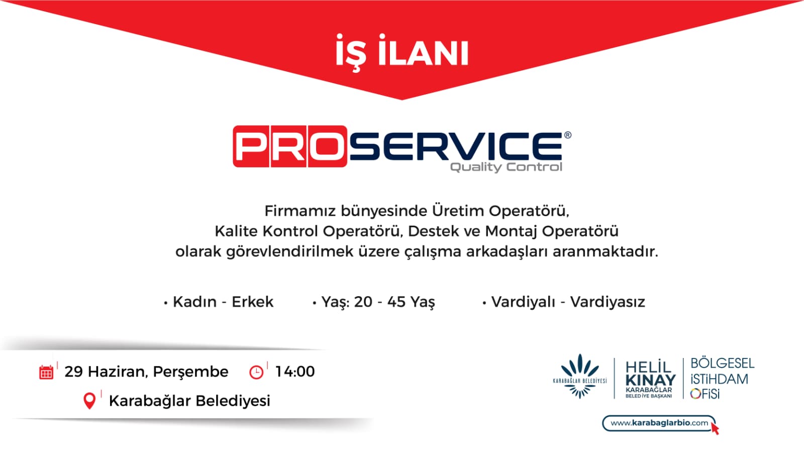 Bölgesel İstihdam Ofisi Toplu İş Görüşmesi